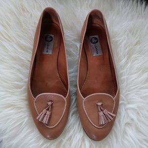 Sz 9.5 lambskin Lanvin flats